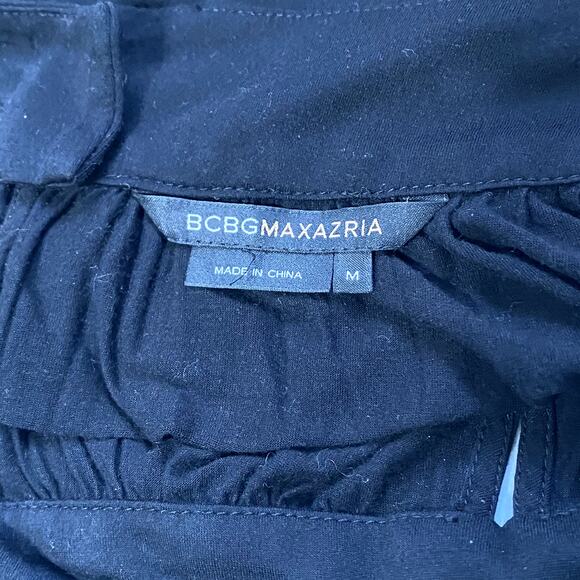 BCBG Halter Tie Embellished Gothic Rocker Grunge Dark Fairy Y2K Top - Picture 12 of 16